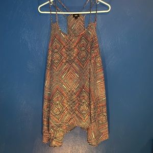 spaghetti strap dress with double straps